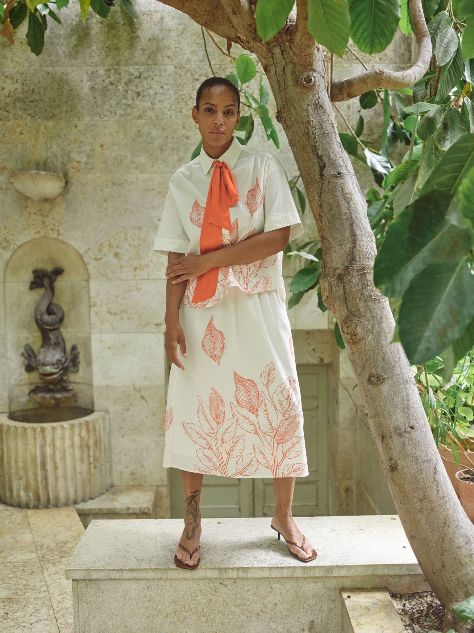 Modelshot / Ecru / Detail